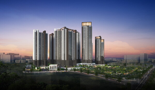 라체르보 푸르지오 써밋 야경투시도 (사진제공. 대우건설)