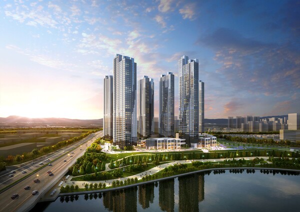 고양 장항 카이브 유보라 투시도 (사진제공 반도건설)