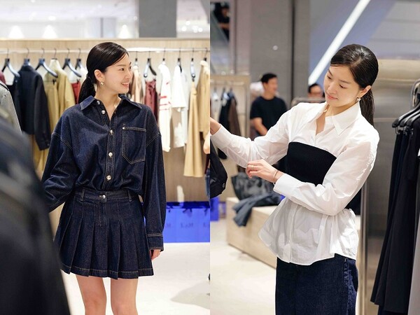 에디션 바이 미샤 가을·겨울 신상을 청순하게 소화한 류이서 [사진 제공 : E.B.M (Edition By MICHAA)]