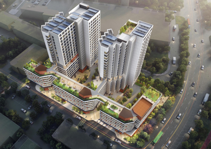 노원구 상계동 상계마들단지 재정비사업 조감도 (사진=서울시)