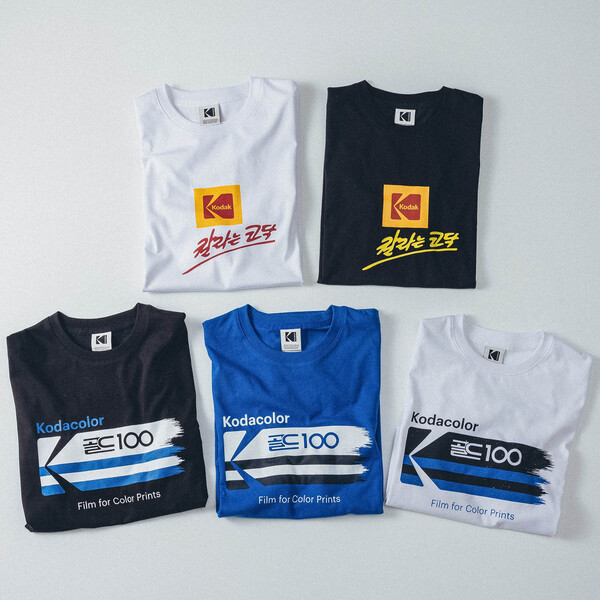코닥 어패럴의 골드 100 캡슐 컬렉션 (사진제공=코닥어패럴)