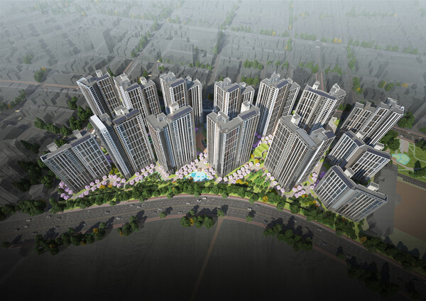 힐스테이트 평택역센트럴시티 조감도 (사진제공=현대건설)