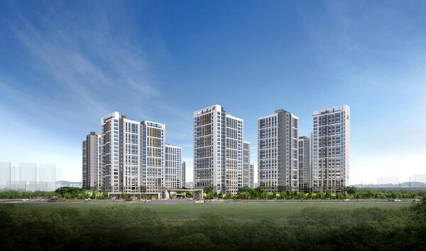 힐스테이트 오산더클래스 투시도 (사진제공=현대엔지니어링)