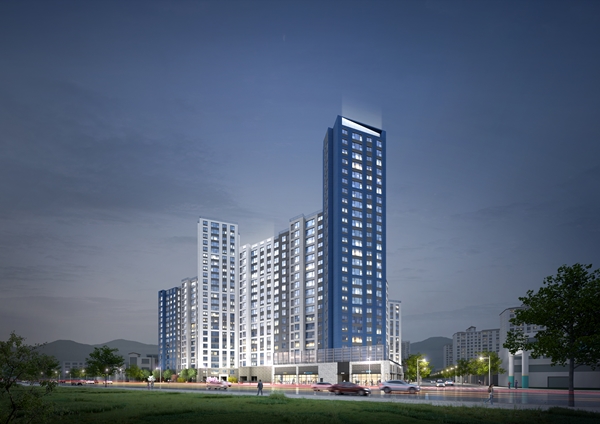 두산위브 더센트럴 부평 투시도 (사진제공=두산건설)