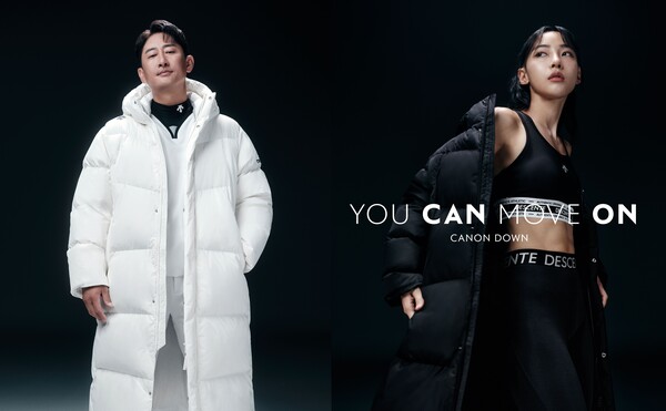 박용택 선수와 김민지 선수 (사진제공=데상트코리아)