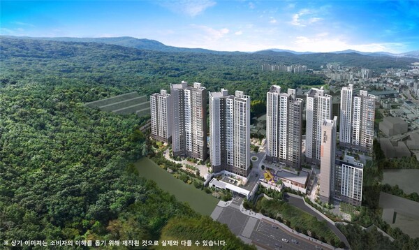 덕계역 한신더휴 포레스트 조감도 (사진=한신공영)