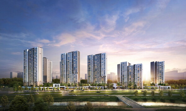 e편한세상 내포 퍼스트드림 투시도 (사진제공=dl이앤씨)