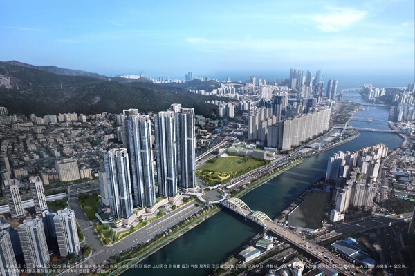 르엘 리버파크 센텀 조감도 (사진=롯데건설)