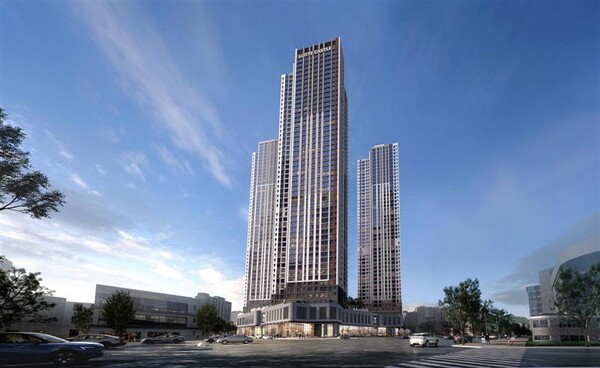 울산 번영로 롯데캐슬 센트럴스카이 투시도 (사진제공=롯데건설)