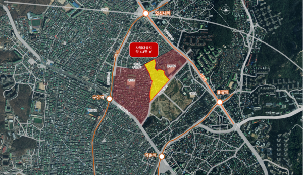 은평구 대조동 89 모아타운 위치도 (출처=서울시)