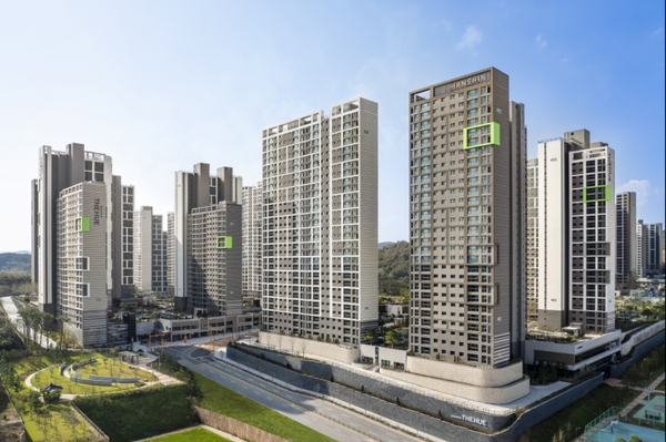 포항 펜타시티 한신더휴 전경 (사진제공=한신공영)