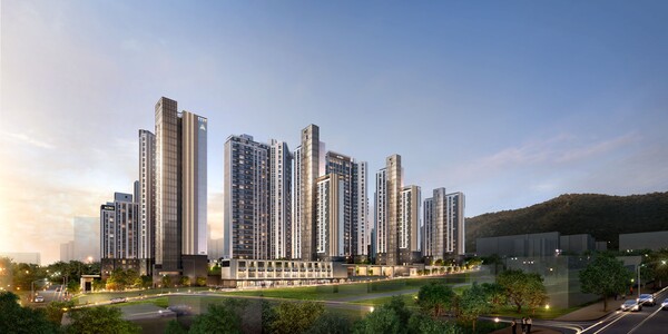 아크로 리츠카운티 투시도 (사진제공=DL이앤씨)