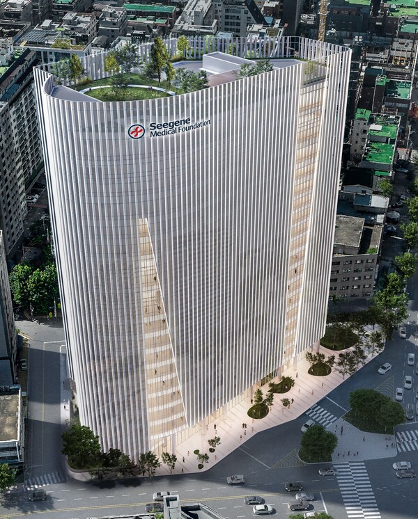 품질경영대상에서 건축부문 대상인 국토교통부장관상을 수상한 서울 동대문구 씨젠의료재단 서울본원 (사진제공=CJ대한통운 건설부문)