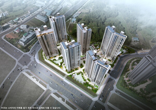 아산탕정자이 퍼스트시티 조감도 (사진=GS건설)