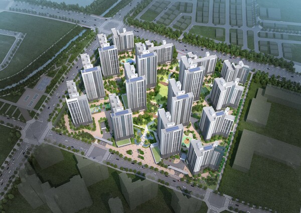 탕정 푸르지오 센터파크 조감도 (사진제공=대우건설)