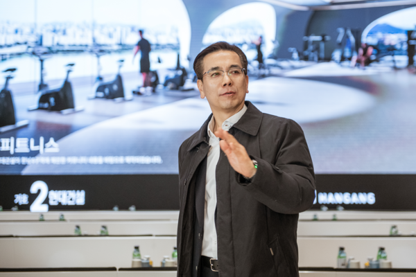 한남4구역을 방문한 이한우 현대건설 대표 (사진제공=현대건설)