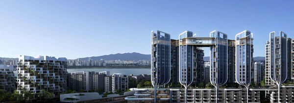 래미안 글로우힐즈 한남 입면 (사진=삼성물산)