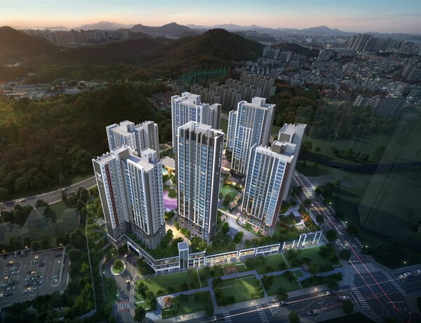 풍무역 롯데캐슬 시그니처 조감도 (사진=롯데건설)