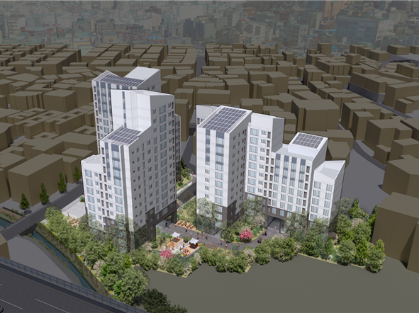 성북구 정릉동 385-1일대 모아주택 조감도 (사진=서울시)