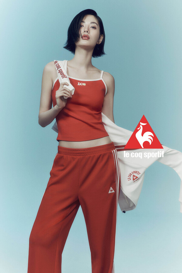 르꼬끄 스포르티브 앰버서더로 발탁된 배우 나나(NANA) (사진제공=데상트코리아)