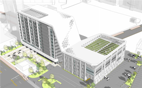 개화산역 공영주차장 민관동행사업 설계공모 우수 제안 작품 (출처=서울시)