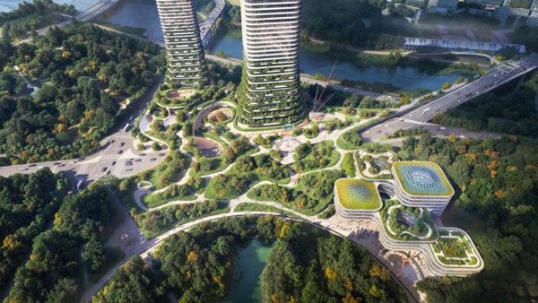 성수동 삼표레미콘 부지 개발사업 조감도 (출처=서울시)