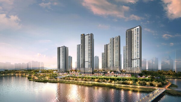 e편한세상 성성호수공원 투시도 (사진=DL이앤씨)