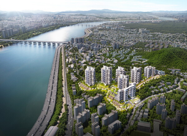 한남 하이츠 조감도 (사진=희림건축)