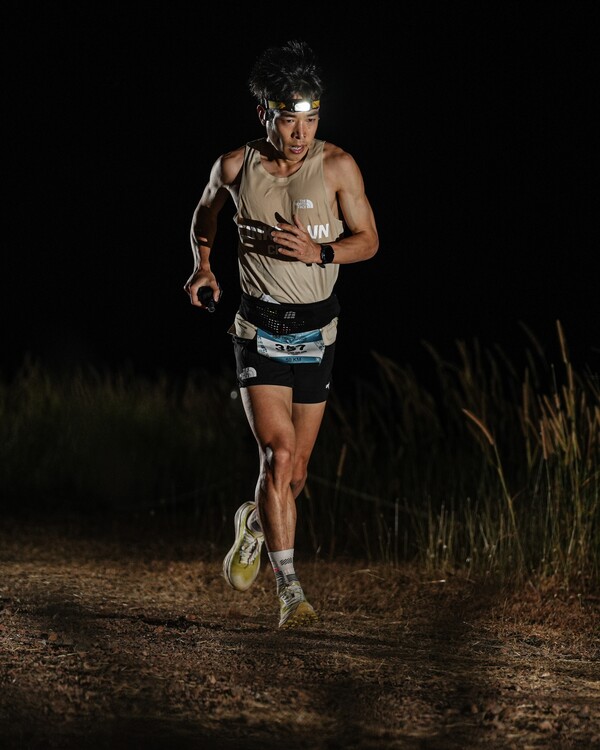 ‘노스페이스 100 태국’에서 우승한 김지섭 선수 (사진=노스페이스)