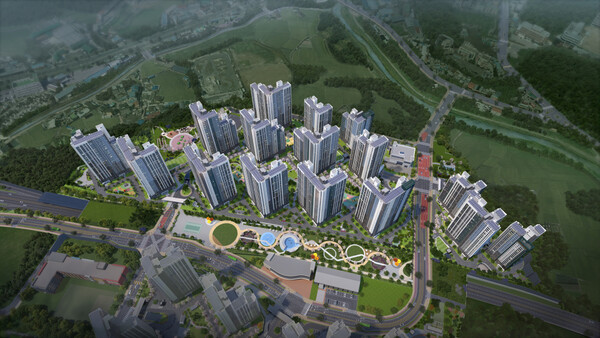 용인 푸르지오 원클러스터 2·3단지 조감도 (사진=대우건설)