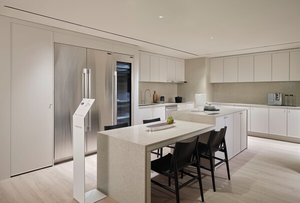  '디 셀렉션' 소프트 클래식 스타일 주방 (사진=DL이앤씨)