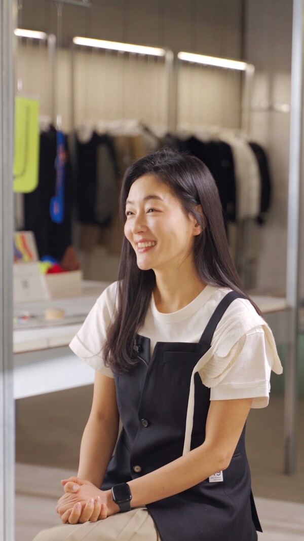 배우이자 환경운동가 박진희 (사진=코오롱 FnC)