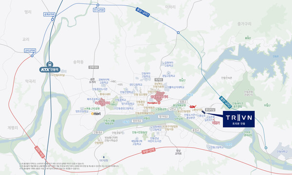 트리븐 안동 위치도 (사진=두산에너빌리티)