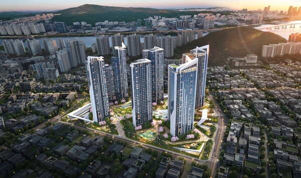 부산 광안4구역 재개발 조감도 (사진=HDC현대산업개발)