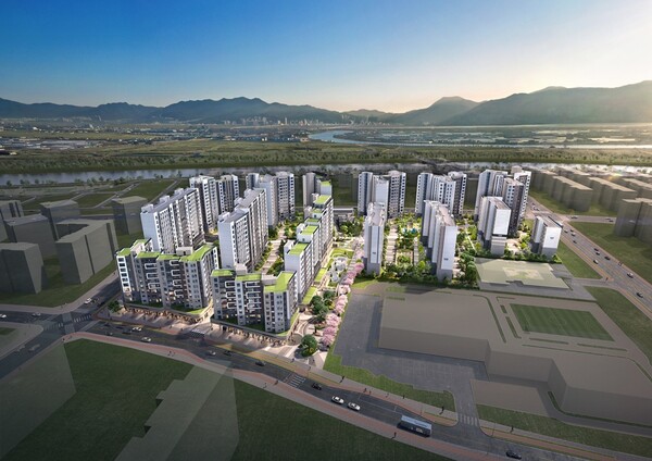 '에코델타시티 아테라' 조감도 (사진=금호건설)