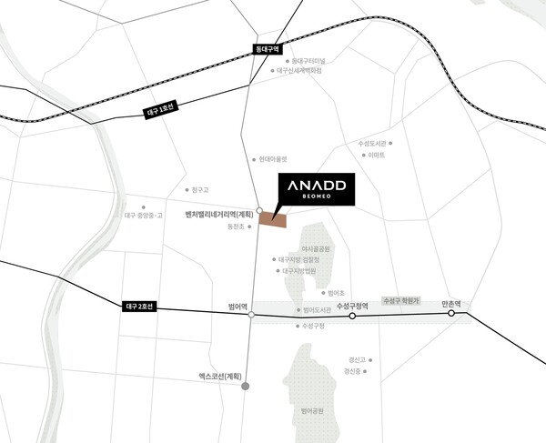 어나드범어 위치도 (제공=포스코이앤씨)