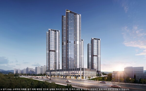 양주역 제일풍경채 위너스카이 투시도 (사진=제일건설)
