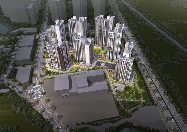 힐스테이트 용인마크밸리 조감도 (사진=현대건설)