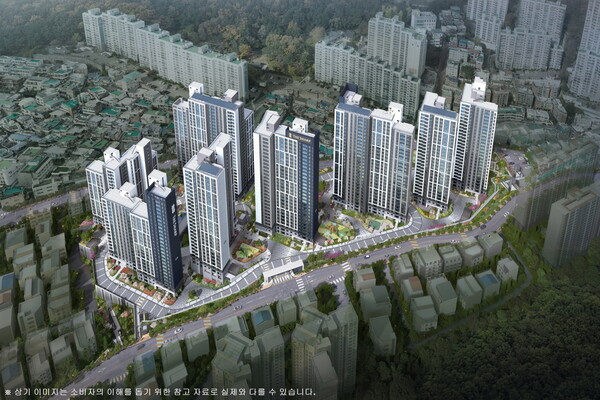 더샵 당리센트리체 조감도 （사진＝포스코이앤씨）