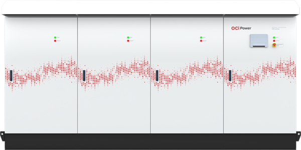 OCI파워 차세대 초고효율 센트럴 인버터 OG4400 (사진=OCI파워)