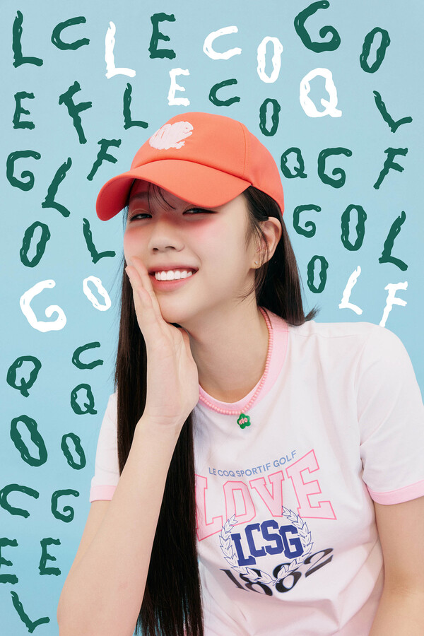 ‘르꼬끄골프X지예은’ 화보 (사진=르꼬끄골프)