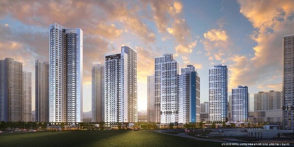 시티오씨엘 7단지 투시도 (사진=HDC현대산업개발∙현대건설∙포스코이앤씨 컨소시엄)