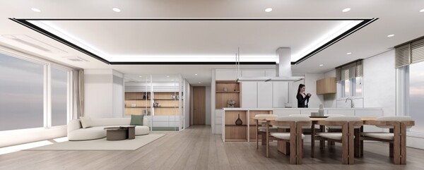 PC 공동주택 내부 실내투시도 예시 (사진=GS건설)