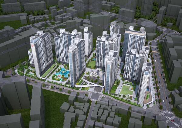 고척 푸르지오 힐스테이트 조감도 (사진=대우건설·현대엔지니어링)