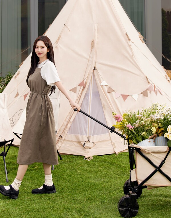 카리나의 노르디스크 여름 화보 (사진=노르디스크)