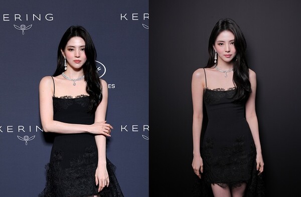 2025 우먼 인 모션 어워즈에 참석한 한소희 (사진=부쉐론)