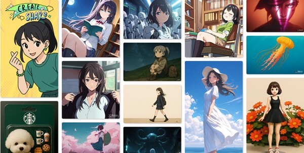 애니몬 활용 생성 사진(사진 제공: 애니몬)