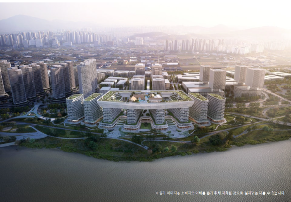 한강 시네폴리스 조감도 (사진제공=KCC건설)