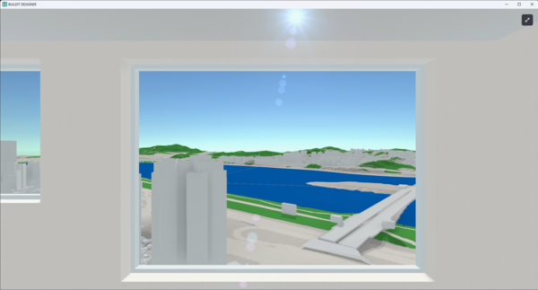 AI 시뮬레이션 프로그램 활용한 한강조망 분석 결과물 (사진=포스코이앤씨)