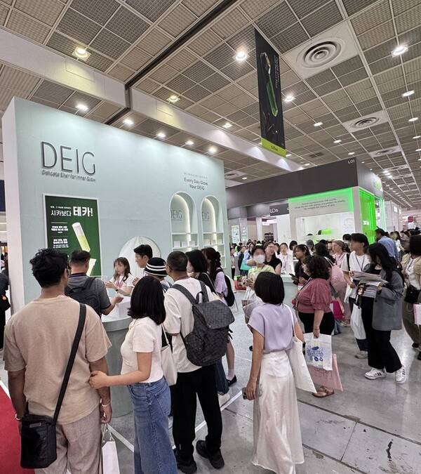 글로벌 코스메조테라피 브랜드 아이소브가 코스모뷰티 서울 2025에 참가했다. (사진=아이소브)